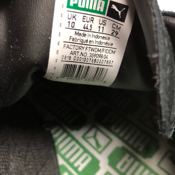 Puma suede front leather rear - Picture 4 of 6